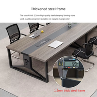 Mobilier de bureau moderne de luxe en bois pliable et haut de gamme ensemble table et chaises de réunion pour écoles conférences comptoirs d'accueil