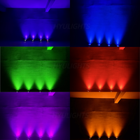 Lumières de fête sonores pour mariage, lumières LED sans fil à piles, DMX512, application téléphonique, télécommande Wifi, 6x18W RGBWAUV 6 en 1, lumières DJ Par