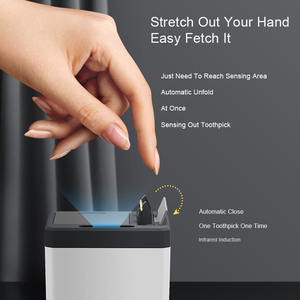 Hoteacol Dispensador Automático Inteligente de Palillos de Dientes de Plástico con Sensor Eléctrico, Soporte Central, Hecho en China - Product Image 2
