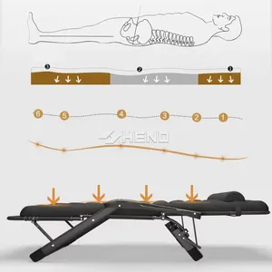 Silla de Playa <span class=keywords><strong>Plegable</strong></span> Portátil, Ligera, Metálica, Moderna, Acolchada, de Gravedad Cero, <span class=keywords><strong>Multiposiciones</strong></span> Ajustables, para Exteriores - Product Image 4