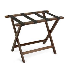 Portaequipajes Plegable Vintage de Madera Maciza Resistente para Hotel, Venta al por Mayor de Fábrica, Capacidad de Carga de 100-150 Libras para Huéspedes de Hotel y Motel - Product Image 2