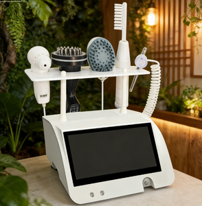 เครื่องวิเคราะห์หนังศีรษะและเครื่องรักษาเส้นผมระดับมืออาชีพ 5 in 1 พร้อมฟังก์ชั่นนวดและคำแนะนำผลิตภัณฑ์ - Product Image 1
