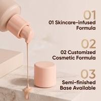 Fond de Teint Liquide Mat Imperméable Personnalisé avec Logo, Végétalien, Couvrance Totale, Contrôle du Sébum, Vente en Gros - Meilleures Ventes