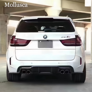 Difusor Trasero de Fibra de Carbono Estilo HAMANN para X5M F85/X6M F86, Labio de Parachoques Trasero 2015-2019 - Product Image 6