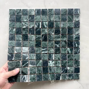 Foshan polido cor verde mármore mosaico para piscina