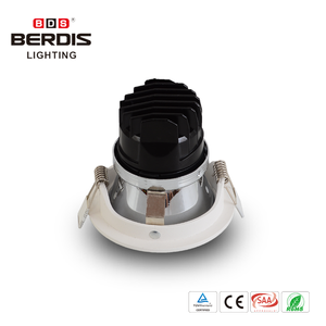 Berdis profundo anti glare led downlight anillo superficie delantera trasera de dos vías instalación techo led downlight IP21 para tienda - Product Image 6