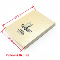 Livre de présentation professionnel pour salon de manucure, 216 grilles, pour motifs d'ongles, anti-poussière, design intégré, 120 couleurs de vernis gel et acrylique