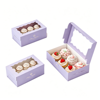 Ching TA Bakkerijdozen Taartverpakkingen Venster Biologisch afbreekbaar Recycleerbaar Voedselveilig Aangepast ontwerp Waterdicht Sponsvoering Papieren doos