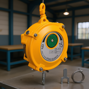 สปริงบาลานเซอร์ 9-15 กก. 1.5 ม. ที่ยึดอุปกรณ์แบบยืดหดได้สำหรับเครื่องจัดการสายไฟ - Product Image 2