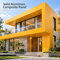 Panneau composite en aluminium ACM blanc solide revêtu de PE de 3 mm et 4 mm pour le revêtement des plafonds et des colonnes