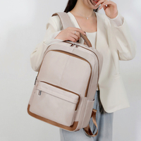 Sac à dos pour ordinateur portable grande capacité pour hommes et femmes, sac de voyage décontracté tendance avec sac à dos multifonctionnel en Oxford imperméable