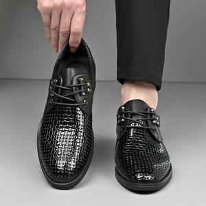 Sandales en cuir formelles pour hommes, été 2025 |   Sabots en cuir décontractés de style coréen pour hommes - Product Image 3