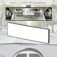 2000R Grand Angle Clip-On Baby Mirror pour Voitures Camions SUVs Installation Facile Rétroviseur Intérieur Accessoire Élargit la Vue Originale