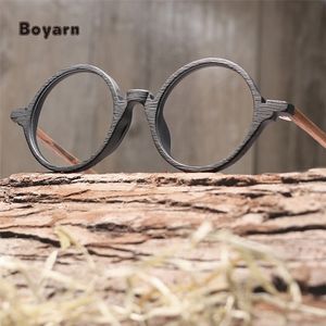 בויירן מפעל משקפיים אופטי מסגרת עץ גברים נשים עיצוב משקפי משקפיים עם עדשה עץ משקפיים אצטט עץ - Product Image 6