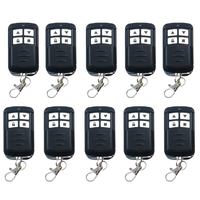 Télécommande Gemu 433Mhz pour volet roulant électrique et porte de garage rétractable, 4 boutons, interrupteur DIP, résistante à l'eau