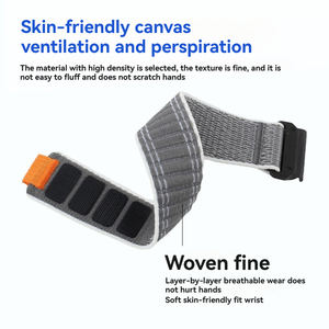 Bracelet de <span class=keywords><strong>montre</strong></span> tissé sur mesure en nylon Whoop Band 4.0 <span class=keywords><strong>pour</strong></span> <span class=keywords><strong>Garmin</strong></span> Fenix 7X Pro, bracelet Trail Loop 26 mm - Product Image 4