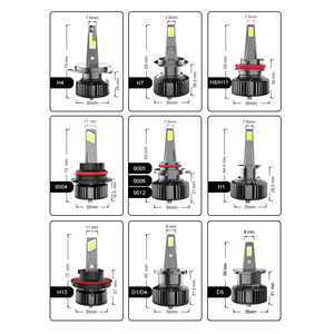 FACTORY 4000LM 28W H4 H7 9005 9006 AUTO CAR LED faro LED lampadina <span class=keywords><strong>V13</strong></span> - Product Image 6