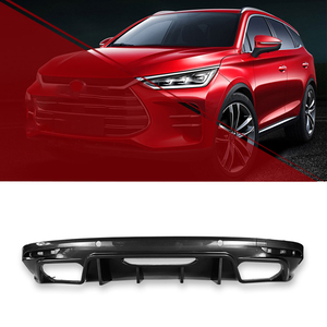 Protector de Parachoques Delantero, Difusor Separador de Plástico PP, Piezas de Carrocería, Tubo de Escape, Boca de Escape para BYD Tang <span class=keywords><strong>DM</strong></span> 2018-2020 - Product Image 3
