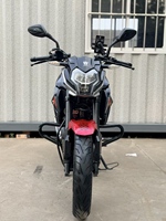 Moto de route d'occasion Haojue DR150S 150cc, refroidie par air, à essence, durable, plus de 80 km/h, Jiangsu, adaptée à toutes les conditions routières