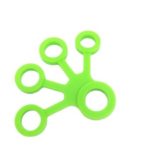 Entraîneur de doigts en silicone en forme humaine, sangle de traction, balle de préhension en TPE pour l'entraînement de la force des mains, équipement d'exercice - Product Image 5