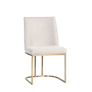 Hôtel de villégiature Mobilier Design moderne Golf <span class=keywords><strong>Club</strong></span> Chaise Lin Tissu Fauteuil DC-2417 - Product Image 3
