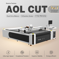 Máquina de Corte CNC con Cuchilla Oscilante AOYOO para Paneles de Espuma de Aislamiento Acústico