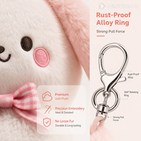 Aneka Gantungan Kunci Boneka Mini Lucu, Liontin Hewan Imut, Boneka Lebah Ceri, Grosir Langsung Pabrik Global, Harga Murah