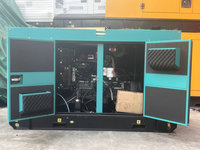 Prix d'usine 110kva 88kw générateur d'énergie électrique portable silencieux 50Hz 60Hz avec moteur diesel en option ATS refroidi à l'eau