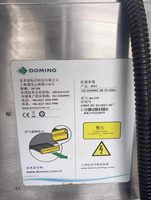Originele tweedehands Domino AX150i continue inkjetprinter, goede staat, CIJ codeermachine