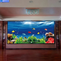 Display LED per Interni ad Alta Frequenza di Aggiornamento 3840Hz, Passo Fine P1.25 P1.56 P1.86, Schermo Video Wall per Sale di Controllo e Centri di Comando