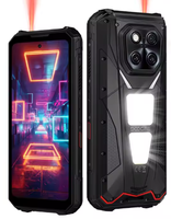 Smartphone DOOGEE V Max LR robuste, Octa Core, CDMA 5G, double lampe de camping, télémètre laser, écran 6,78'', batterie 20500mAh