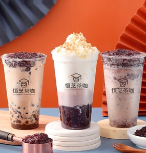 Huasang sử dụng thương mại 880g gạo tím đóng hộp thương hiệu cửa hàng trà sữa nguyên liệu nhà Tự làm tráng miệng BOBA trà bong bóng toppings - Product Image 2