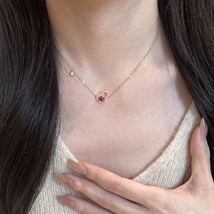 Collier de luxe en argent pur S925, nouveau style chinois, pendentif gourde Fulu, fortement scintillant, effet diamant, avec perles, cadeau tendance - Product Image 2