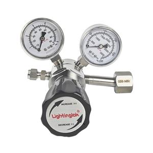 Regolatore di <span class=keywords><strong>Gas</strong></span> resistente alla corrosione in acciaio inossidabile ad alta pressione per la regolazione della pressione dell'elio Argon - Product Image 1