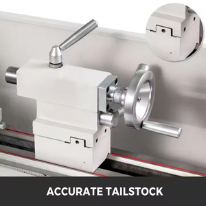 เครื่องกลึงไม้ด้วยมือขนาดเล็ก1100วัตต์พร้อมการรับรอง CE และความแม่นยำสูง - Product Image 2