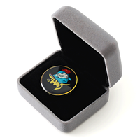 Insignes d'artisanat en métal de conception personnalisée de haute qualité épingles époxy à petit bouton modernes pour chapeaux pour votre propre style