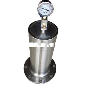 Absorbeur et éliminateur de choc d'eau de type piston en acier inoxydable pour utilisation en machine - Product Image 1