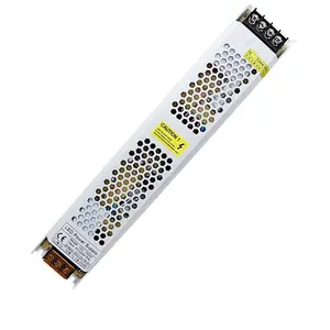 150W 200W Slim Led Driver 12V 24V CCTV alimentatore trasformatore da ca a cc