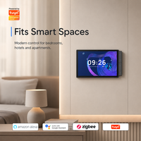 Passerelle Zigbee murale Wi-Fi avec commande vocale par application, panneau de contrôle intelligent Tuya pour la maison, écran OLED FHD de 10,1 pouces