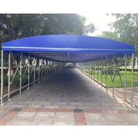 Tente de réception pliable en PVC chinois de haute qualité, grande taille, imperméable, avec structure en acier, pour événements