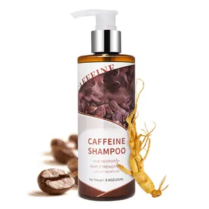 Private Großhandel Haarwuchs Formel Haar verlängerung Haarwuchs Shampoo mit Koffein