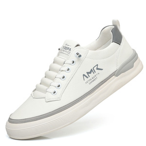 Zapatillas Deportivas Amr de Lona con Suela de Goma Blanca, Zapatos de Moda Casual para Hombre - Product Image 5