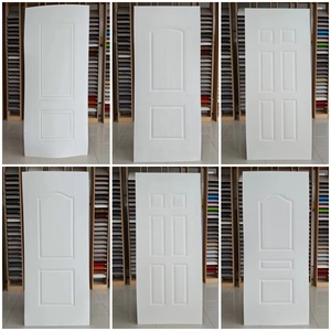 Melamin MDF Kapı Kaplaması Modern İç Mekan Ahşap Kapı Kaplaması Özel Renk Kapı Kaplaması Ev Otel Dekorasyonu için - Product Image 6