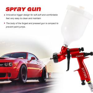 <span class=keywords><strong>Pistola</strong></span> <span class=keywords><strong>de</strong></span> <span class=keywords><strong>Pintura</strong></span> Profesional HVLP <span class=keywords><strong>de</strong></span> 1.3mm/1.7mm/2.0mm con Alimentación por Gravedad, Herramienta <span class=keywords><strong>de</strong></span> <span class=keywords><strong>Pintura</strong></span> <span class=keywords><strong>para</strong></span> Automóviles <span class=keywords><strong>de</strong></span> Aleación <span class=keywords><strong>de</strong></span> Aluminio OEM, 175ml/min 180-250mm - Product Image 6