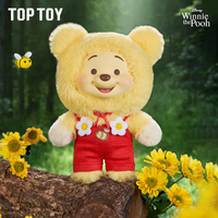 PO P Mtra Véritable TOP TOY Dis Nney Winnied Thed Poohed Pu Bonbons Ours Vilain Série Boîte Aveugle Vinyle En Peluche Poupée Pendentif Mystère Boîtes LABUUB