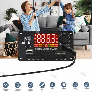 Amplificatore 80W per Decoder MP3 WMA WAV con Schermo in Plastica 8V-24V Chiamate Vivavoce USB TF FM Lettore Musicale per Auto - Product Image 3