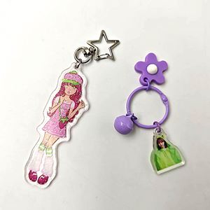 Ins Transparent Customizable Shape Acrylic <b>Keychain</b> New Design Acrylic Charms <b>Custom</b> Acrylic <b>Keychain</b> Clear - Product Image 5