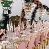 Hochzeits möbel Klar Acryl Hochzeit Esstisch Einstellungen