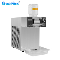 GOOPIKK Machine à glace commerciale flocon de neige 1200w Machine coréenne Bingsu 110V 220V 180kg/24h Machine à glace rasée Équipement de restauration