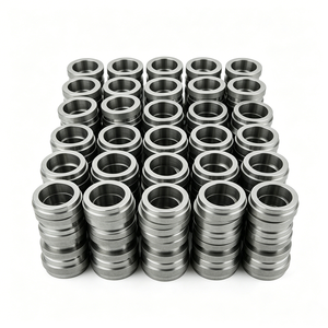 Vietnam Custom CNC Machining Turning Stainless Steel Flange Connector and Shaft Sleeve for Auto Suspension System Component - Product Image 1